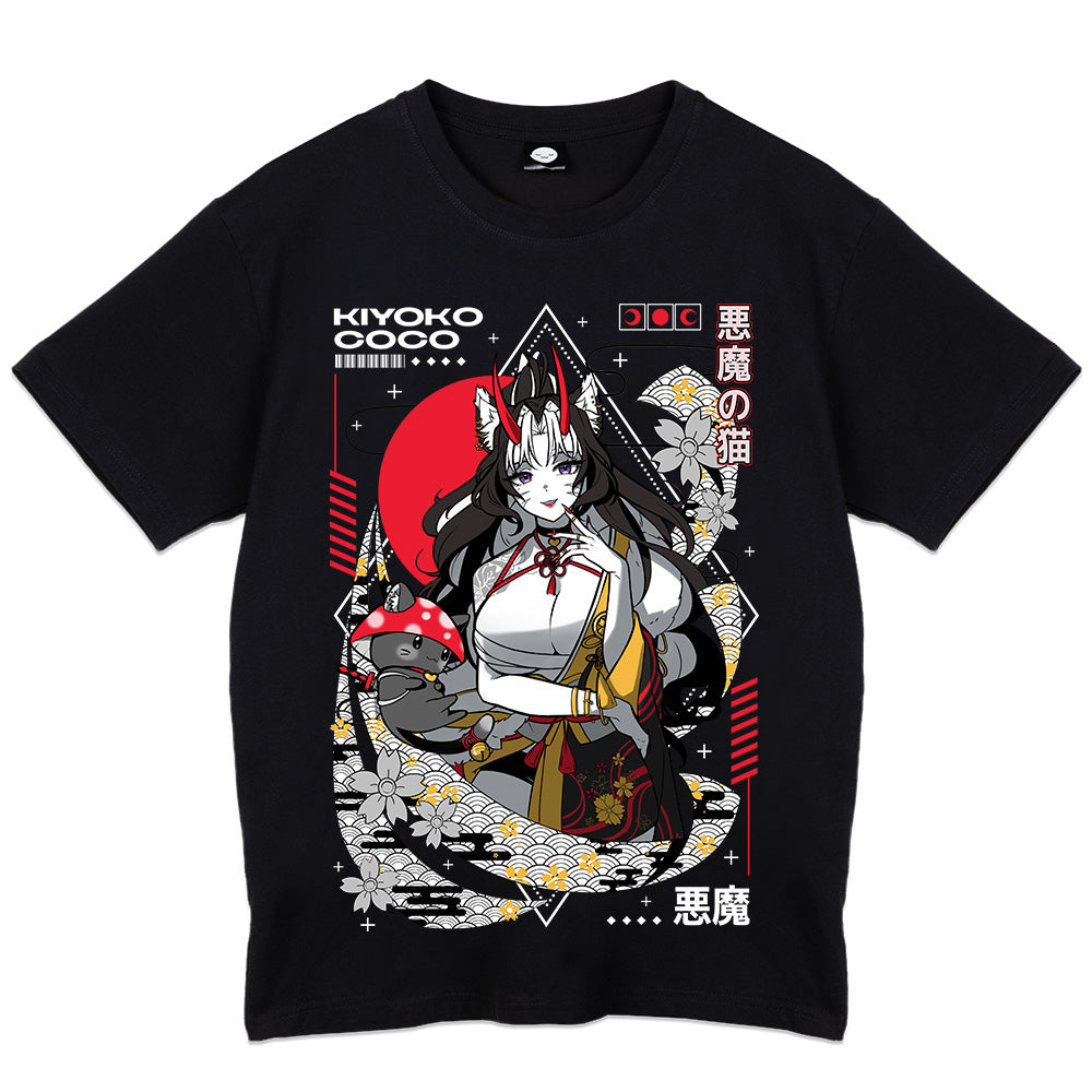 KiyokoCoco Demon Cat Shirt