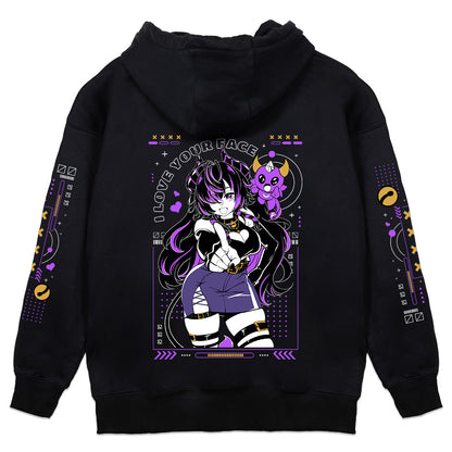 SkullsNightshade I Love Your Face! Hoodie