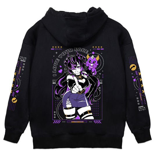 SkullsNightshade I Love Your Face! Hoodie