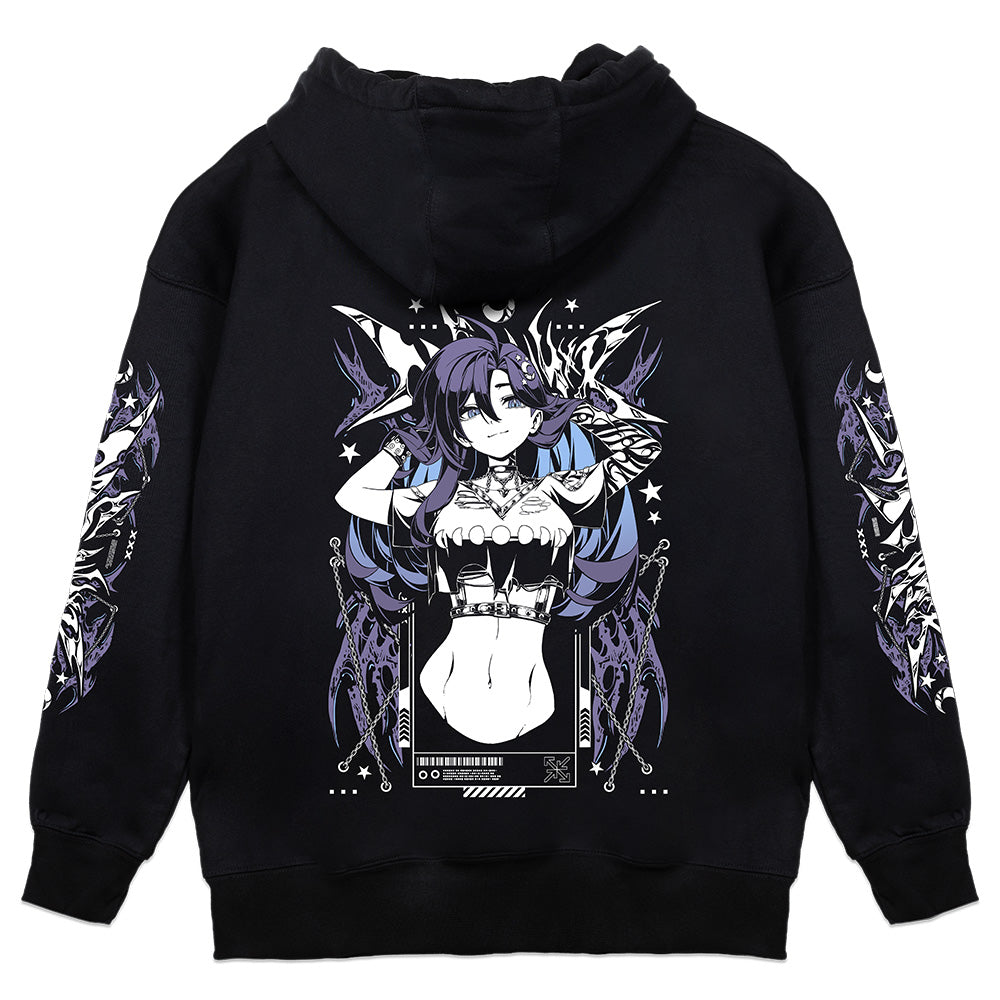 Ms_Nyxx "Caution" Hoodie - raresauce