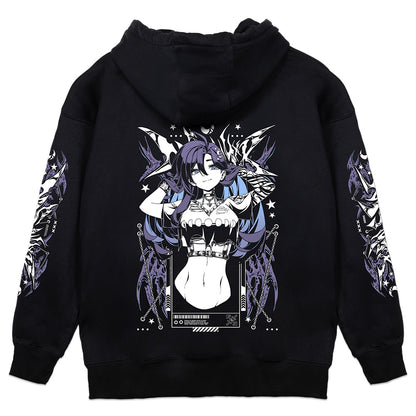 Ms_Nyxx "Caution" Hoodie - raresauce