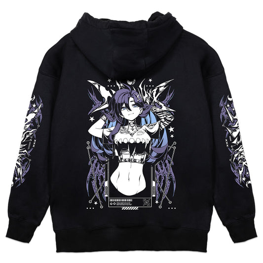 Ms_Nyxx "Caution" Hoodie - raresauce
