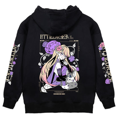 Littledreeea Floral Hoodie
