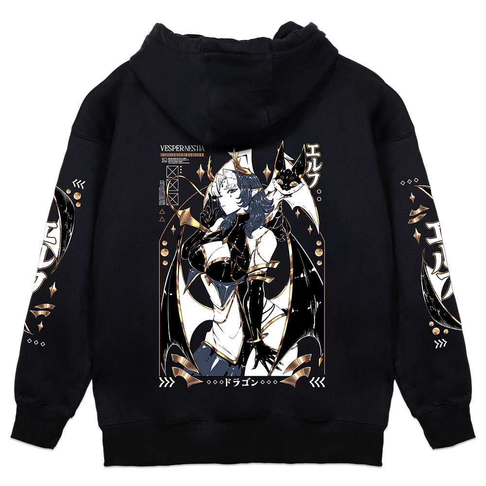 VesperNestia Celestial Dragon Elf Hoodie