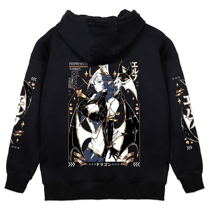 VesperNestia Celestial Dragon Elf Hoodie