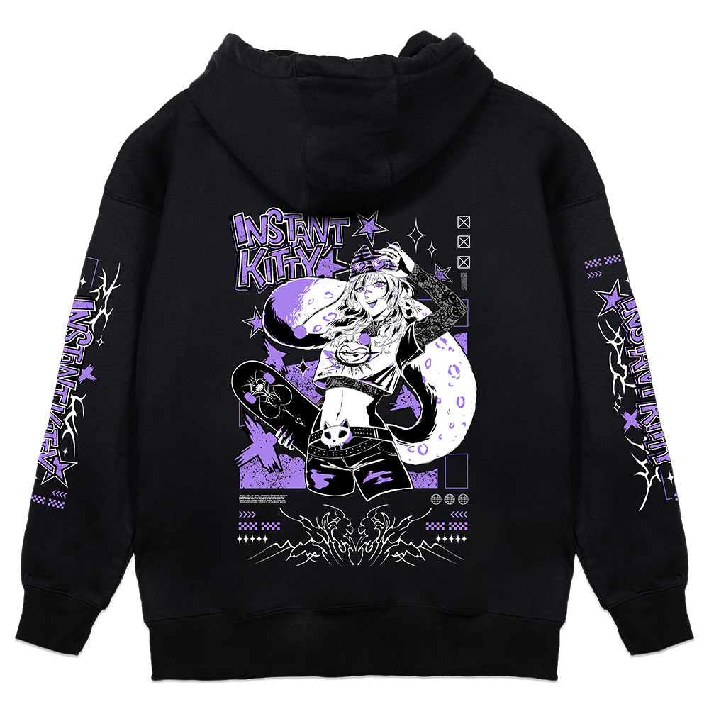 InstantKitty "Punk Rock Kitty" Hoodie