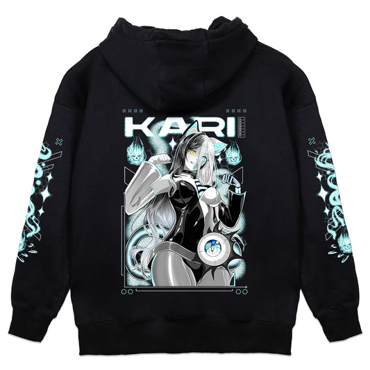 Kari Ghostly Cat Hoodie