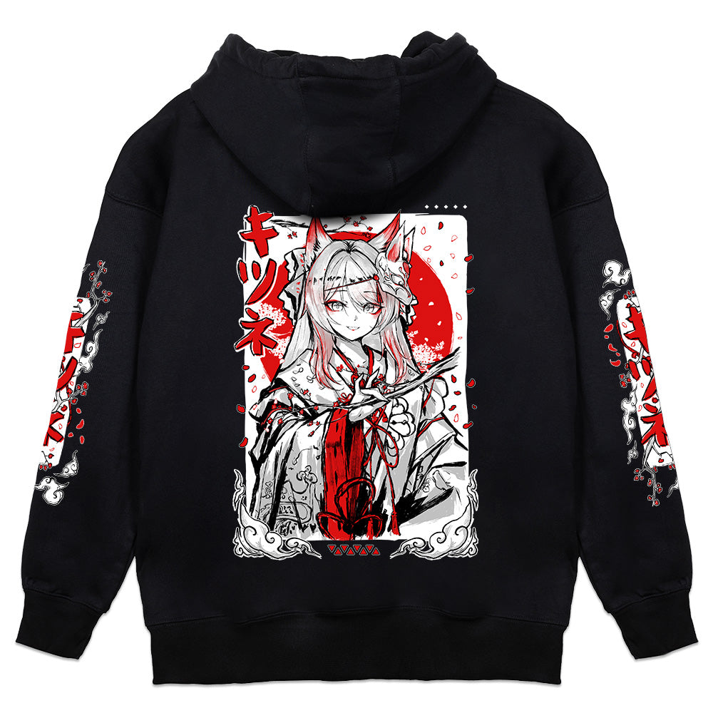 Popacollaa "Red Ink Sumi-E" Hoodie
