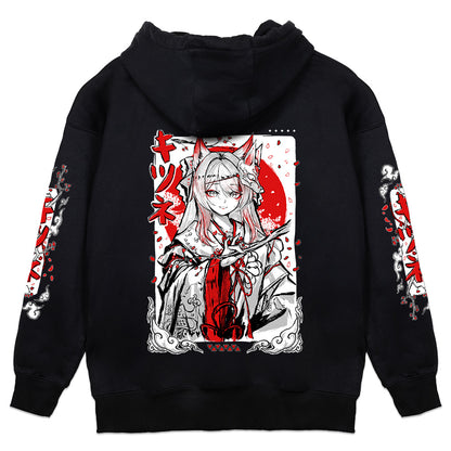 Popacollaa "Red Ink Sumi-E" Hoodie