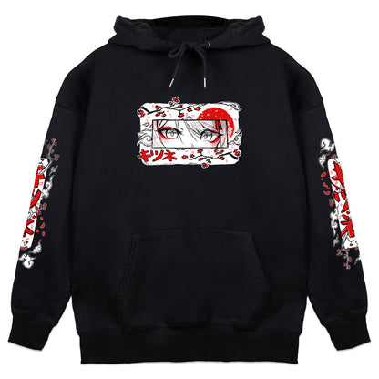 Popacollaa "Red Ink Sumi-E" Hoodie