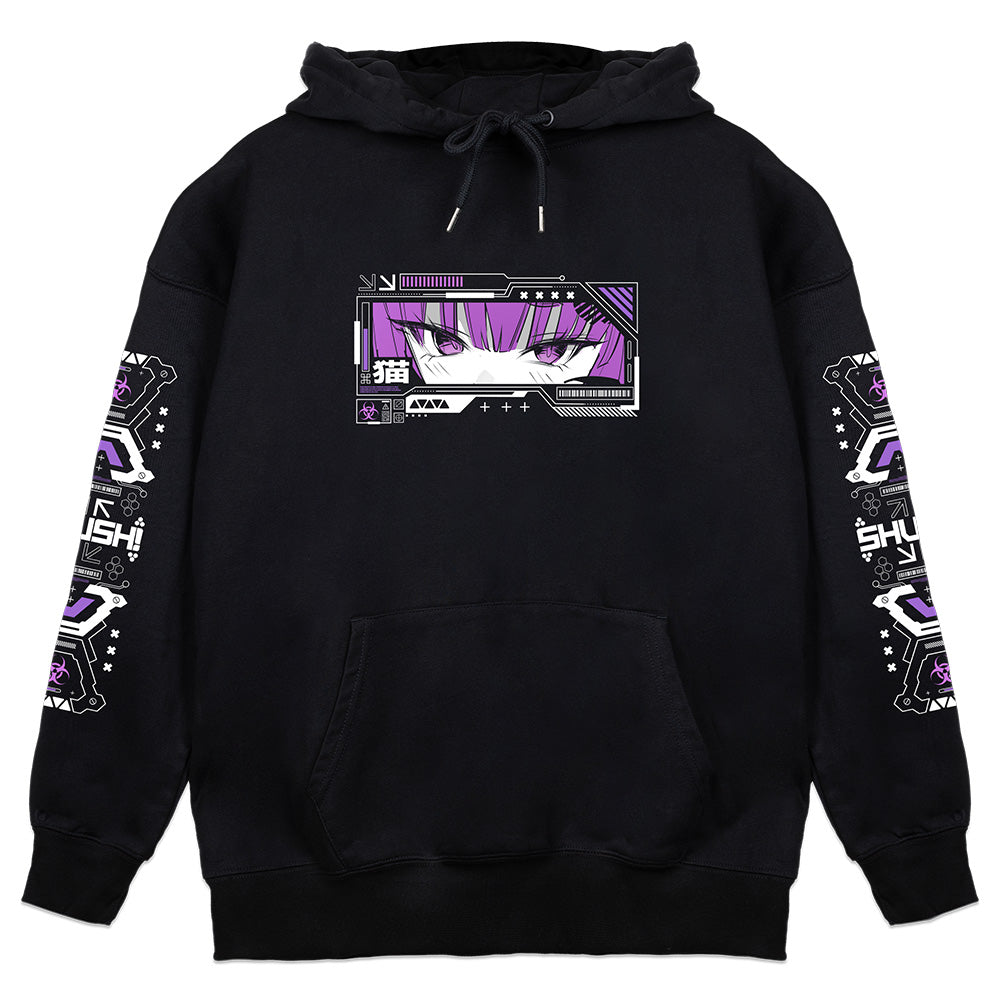 Scuff Cat "Shush!" Hoodie