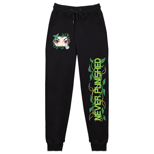 Gremlin Mae "Never Punished" Black Sweatpants