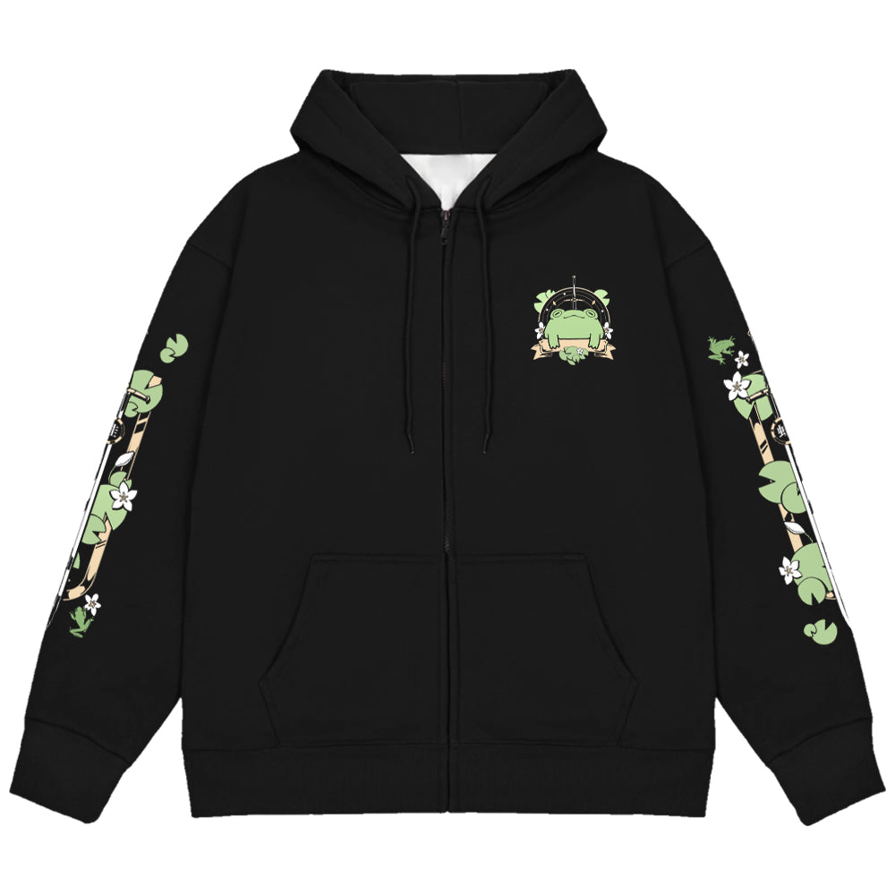 FroggyMariVT Zip Up Hoodie