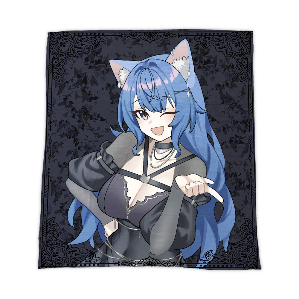 TsunamiCat Portrait Blanket