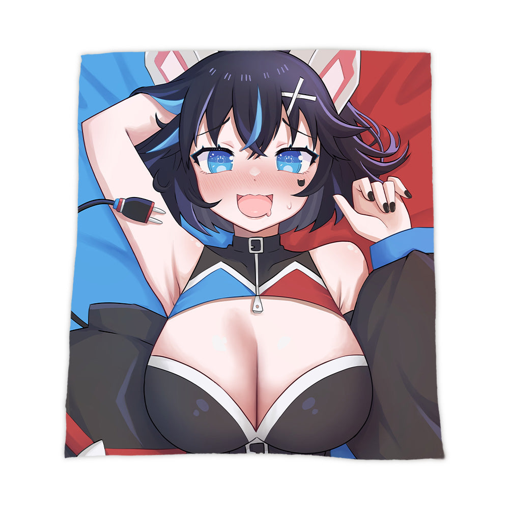 NekoReen CyberCat Snuggles Throw Blanket