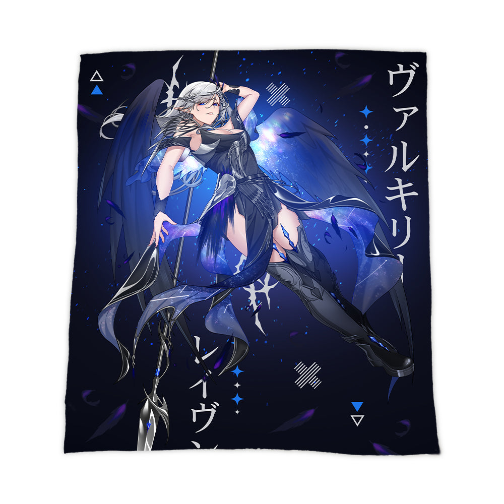 SnootyDeath Valkyrie Raven Blanket