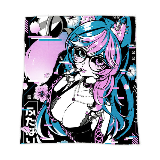 FelicityFuta "Glitchkitten" Blanket