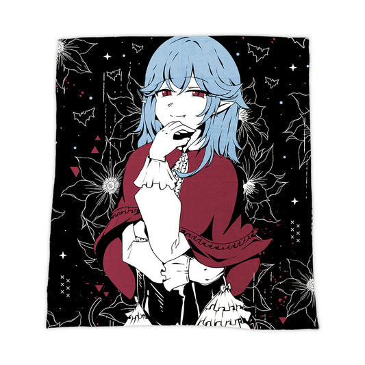 Iris Vallod "Blood Byte" Blanket