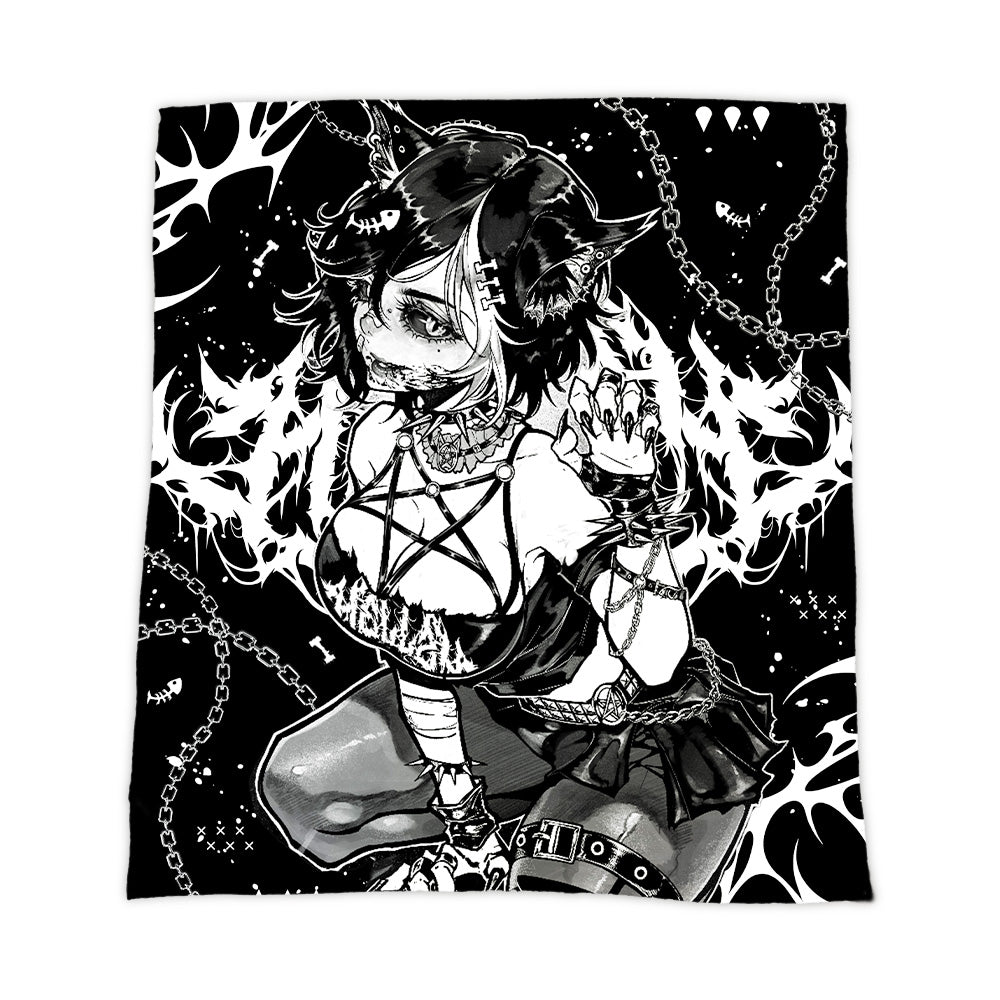 its_Hellzy "Demonic Cat" Blanket