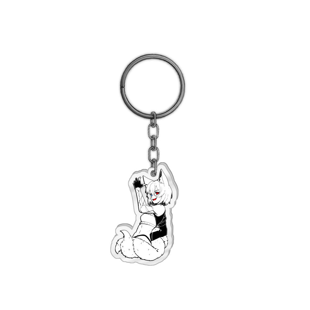 BlankieXIII Nekomata Keychain