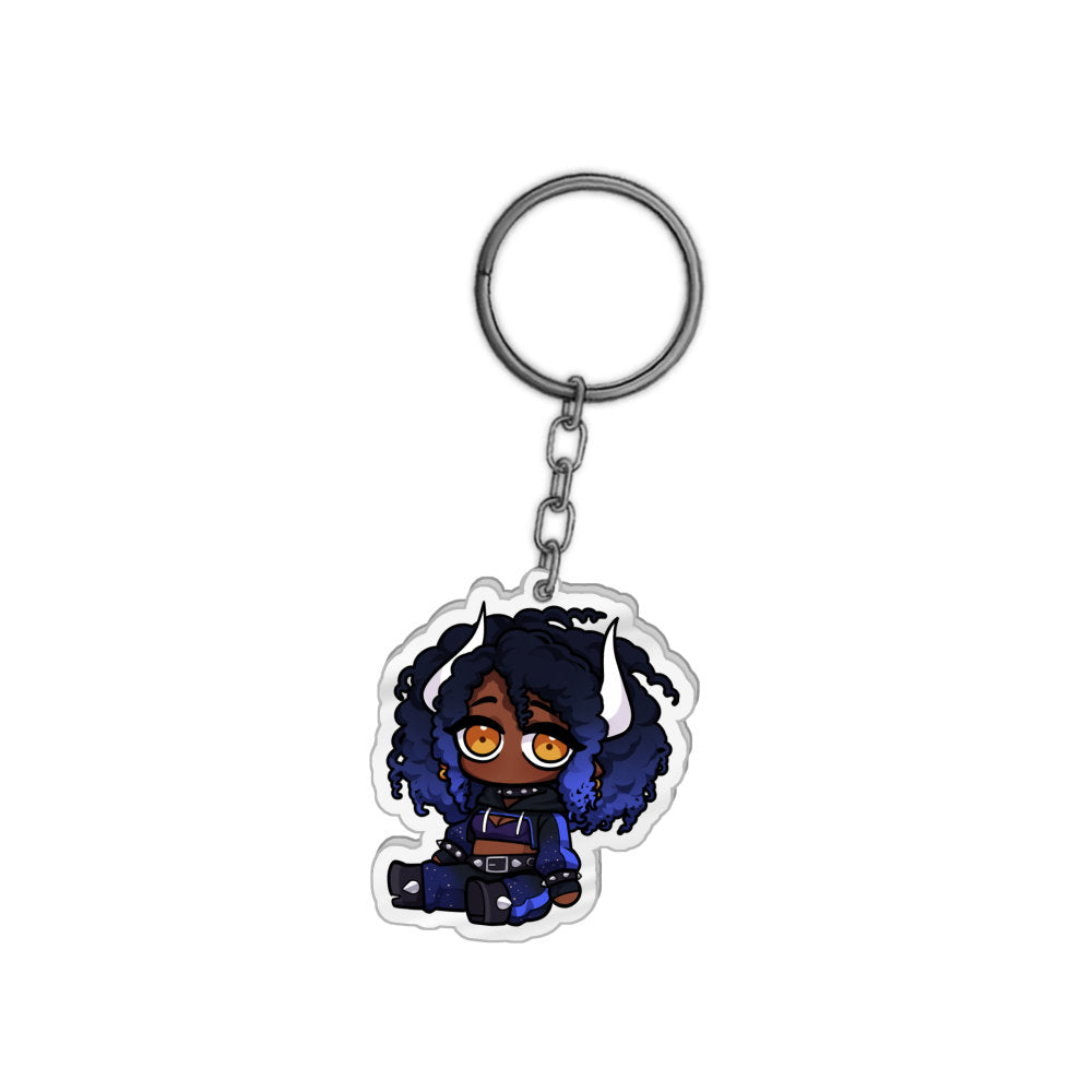 BlazetteMidnight Squee Chibi Keychain