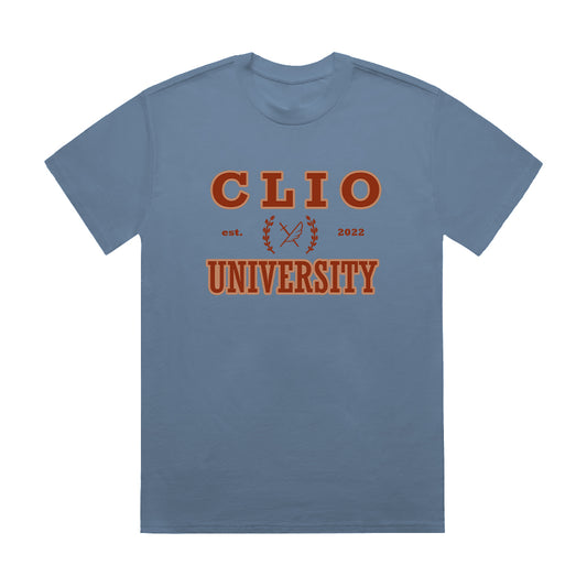 Clio Aite University T-Shirt(Blue)