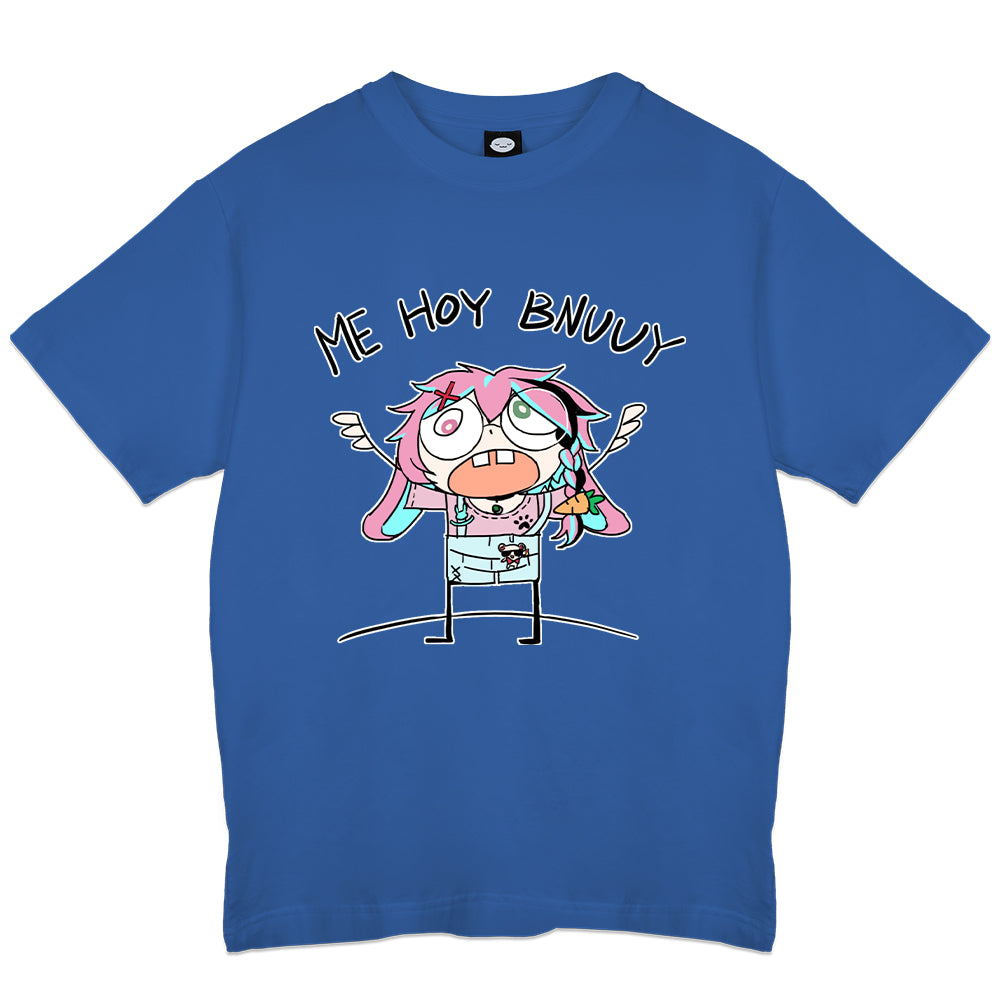 Okuno Colored Doodle Blue T-Shirt