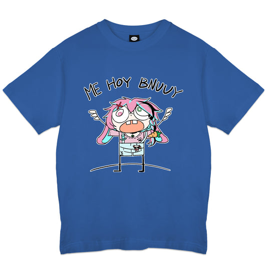 Okuno Colored Doodle Blue T-Shirt