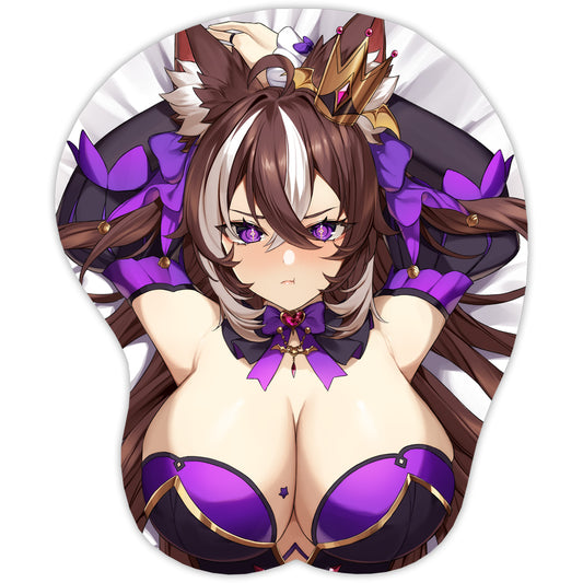 Rima Evenstar Pout 3D Mousepad