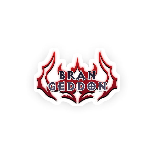 Brangeddon Logo Sticker(Hero Factory)