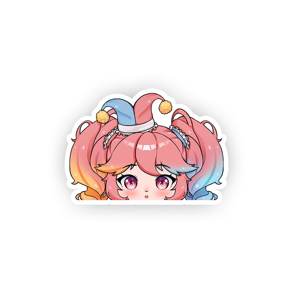 BubbleGumtheClown Whos That Sticker