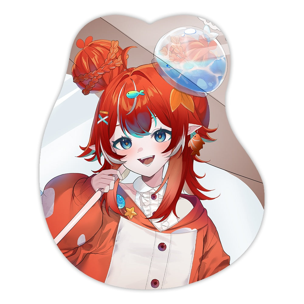 Bubulle_Cafishius Buns 3D Mousepad
