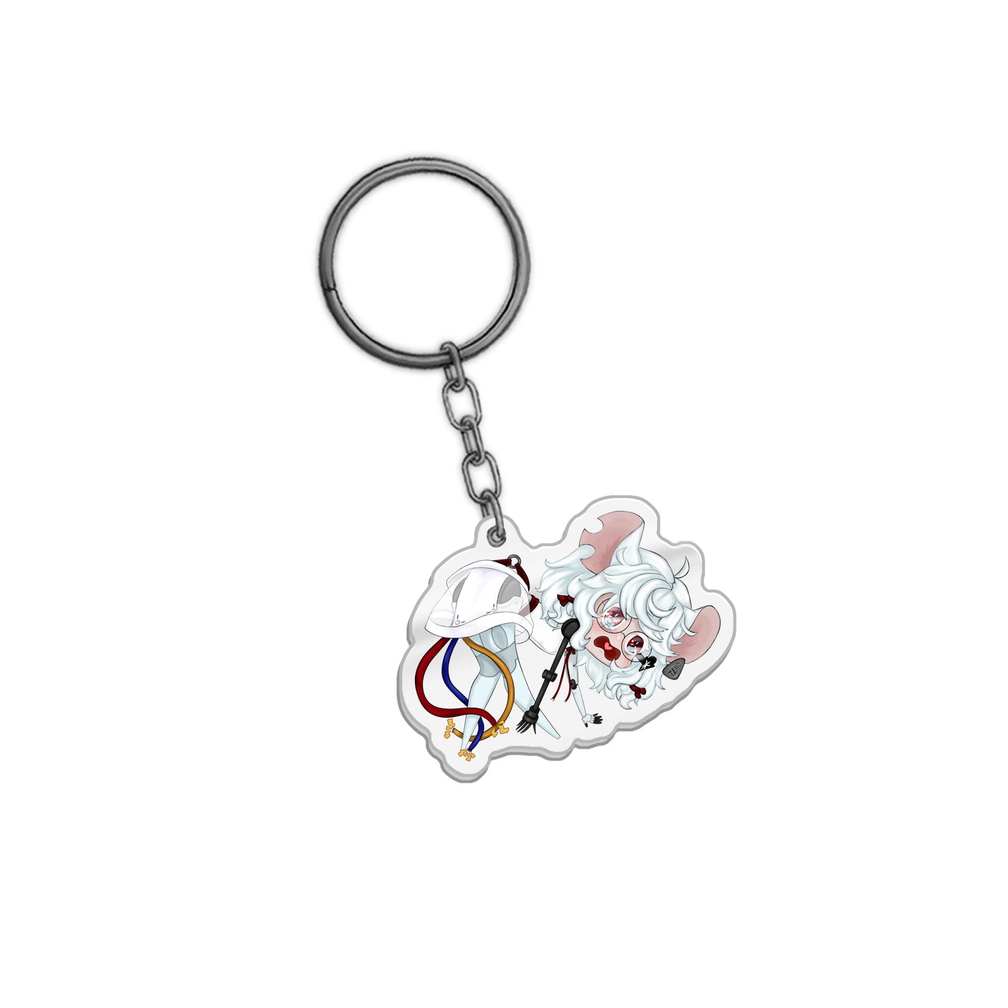 BucketBALBc "Mouse Uppies!" Acrylic Keychain