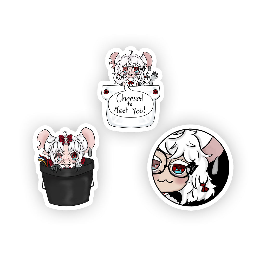BucketBALBc "A Mischief of Mice" Sticker Pack