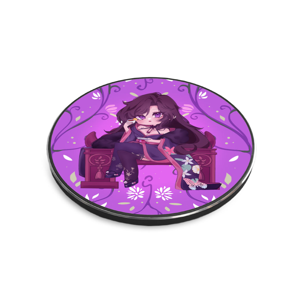 BunnyWinterLily Teatime Wireless charger