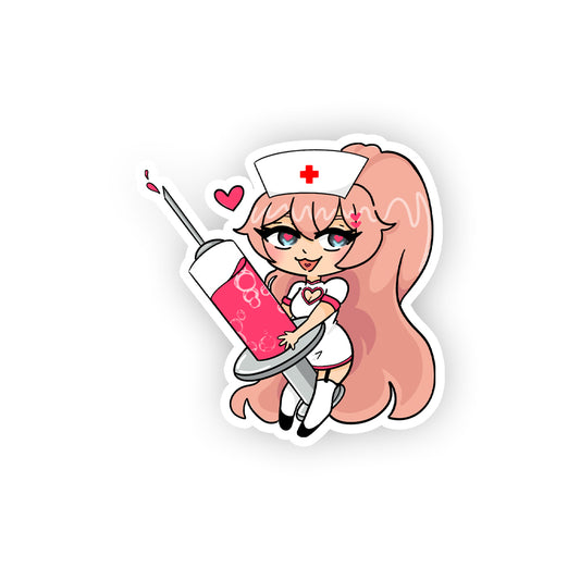 CHUMBA Chibi Nurse Sticker