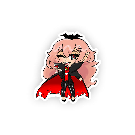 CHUMBA Chibi Vampire Sticker