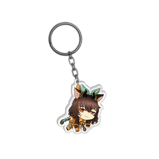 Callie Calico Keychain