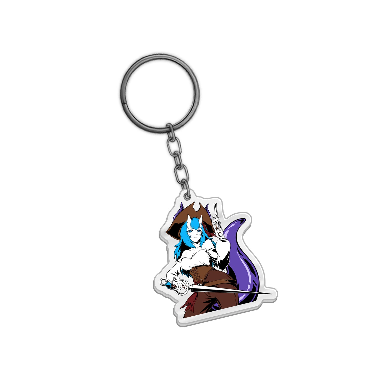 Captain Shyra 'Pirate' Keychain