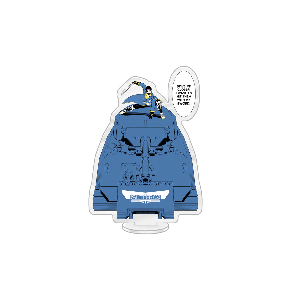 CaptainSlicerax Drive me Closer Standee