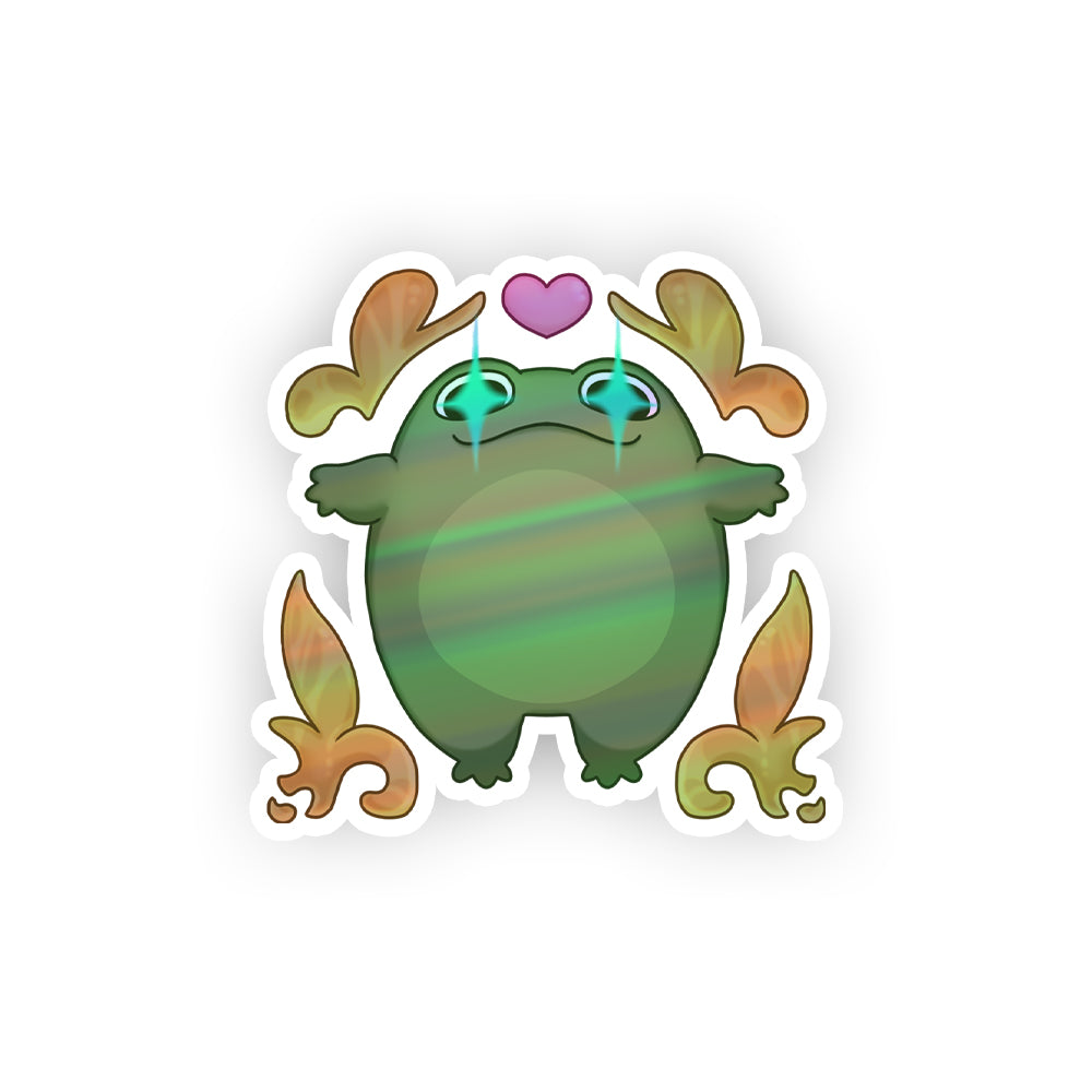 Captainmarivt Warframe Clan Logo Holographic Sticker