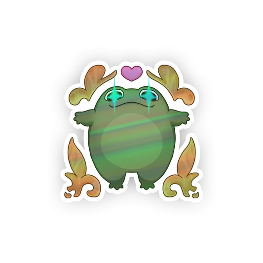 Captainmarivt Warframe Clan Logo Holographic Sticker