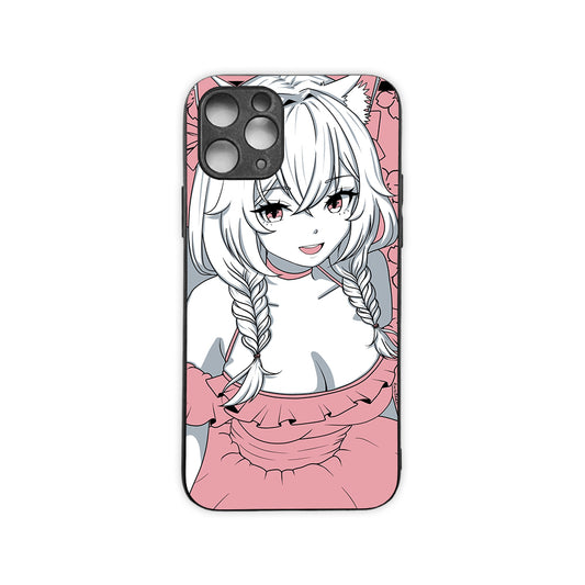 Cass Marshmallow Catgirl Phone Case