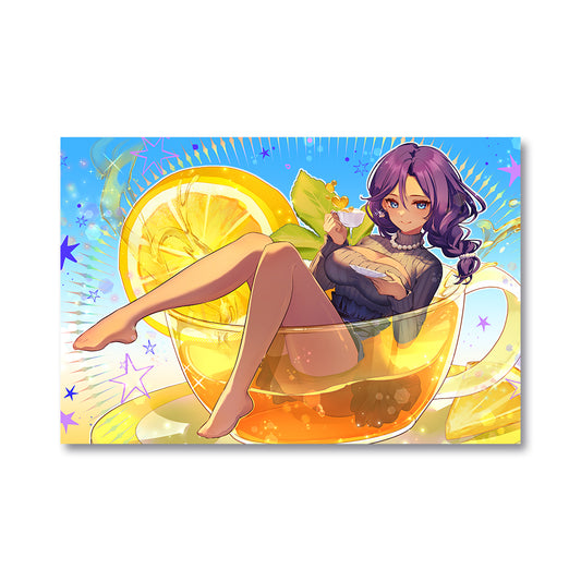 ChaChaYourVmom Summer Day Tea Cup Poster