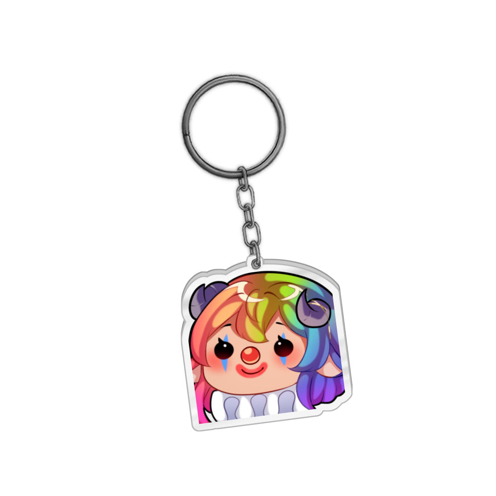 Chaimuwu Clown Keychain
