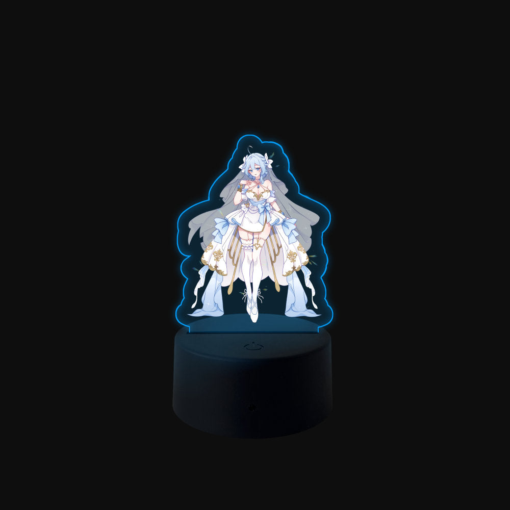 CharlotteVeil Glowing Bride LED Desk Lamp