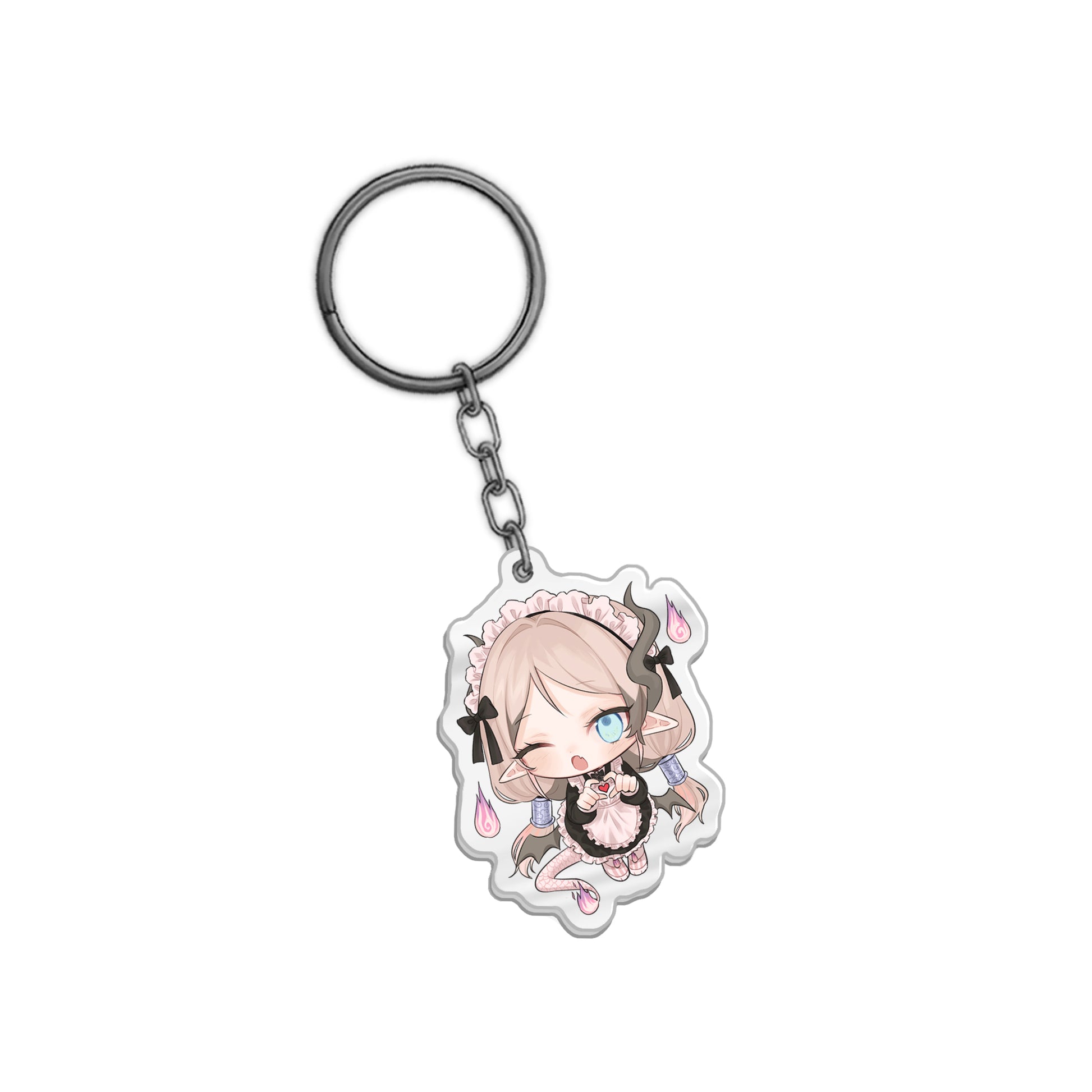 cheriyfu "Chibi Dragon Maid" Keychain
