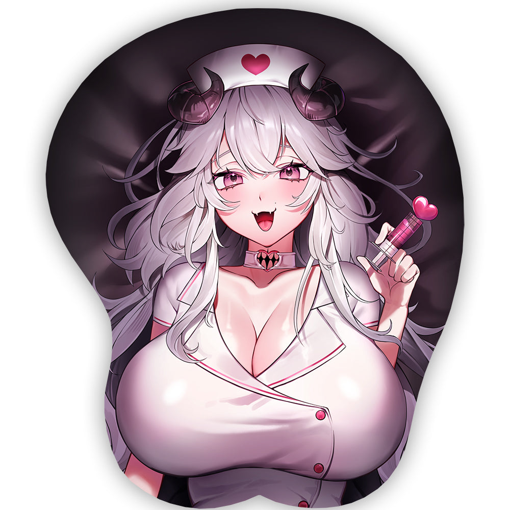 CherriGlitch Nurse 3D Mousepad