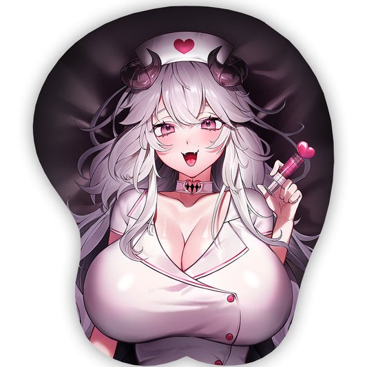 CherriGlitch Nurse 3D Mousepad