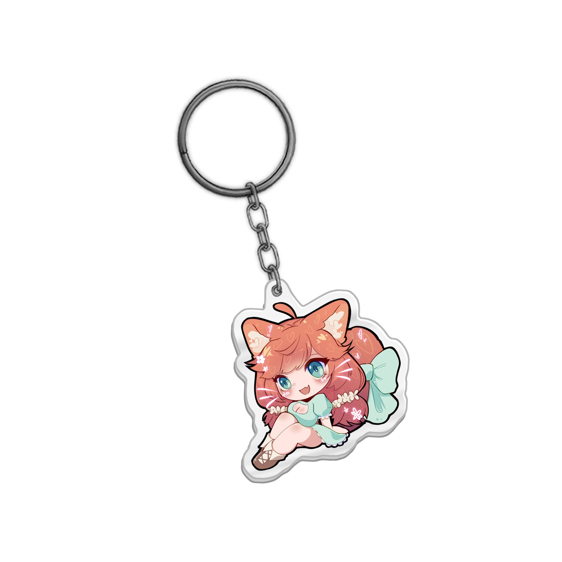 cherrimisu "Chibi Cat" Acrylic Keychain